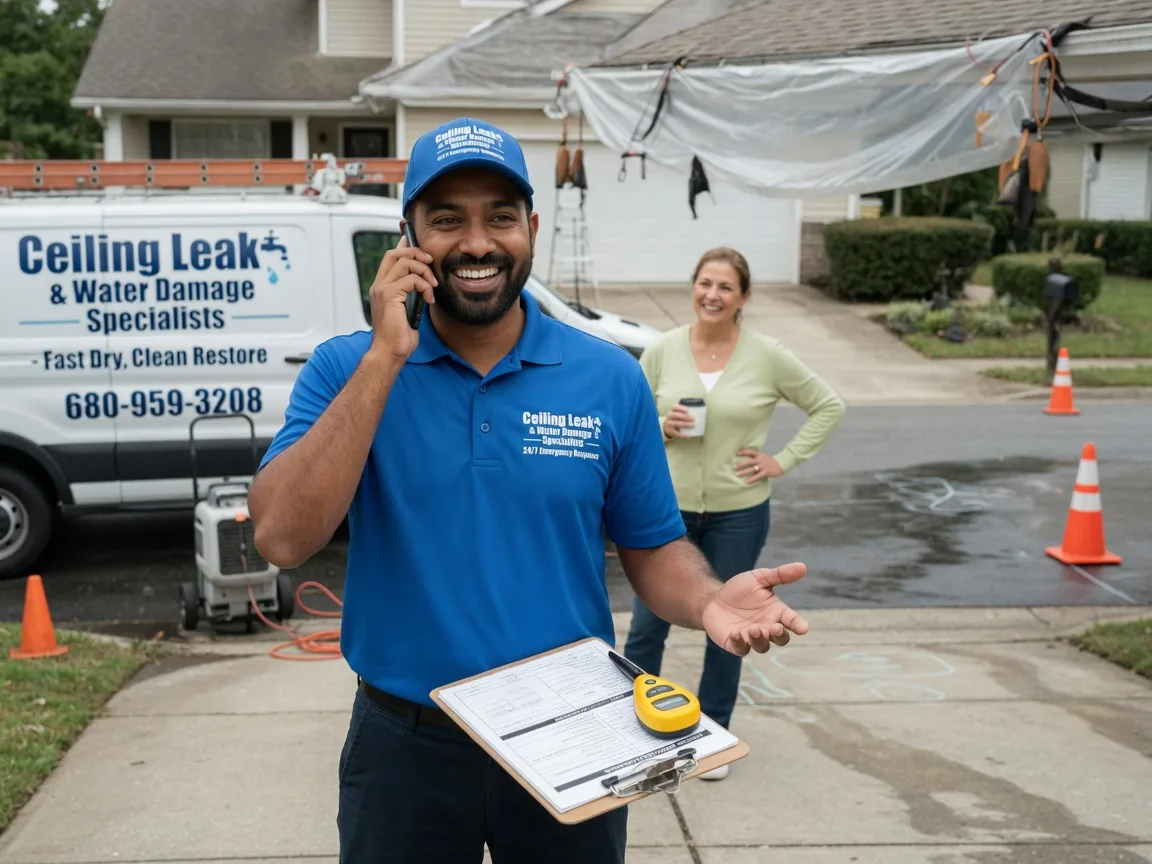 Ceiling Leak Cleanup Yoder, CO FAQs